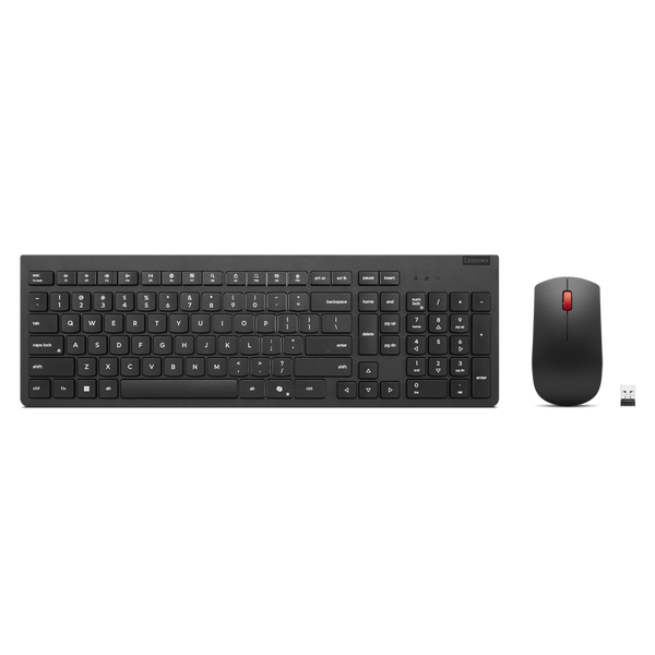Lenovo 4X31R64481 toetsenbord Inclusief muis Thuis/Werk RF Draadloos Russisch Zwart