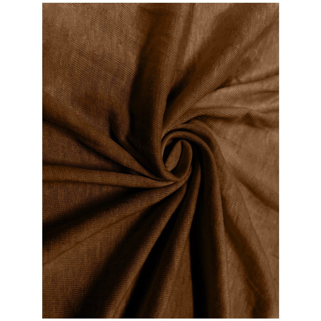 Kaptan Sheet Jersey TOP 90 × 200 cm, dark brown (5693216415-010)