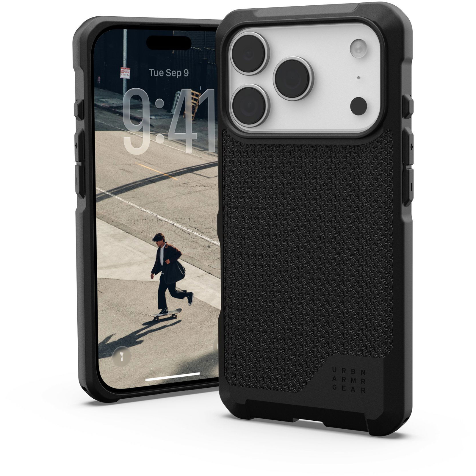 UAG Metropolis LT Magsafe Kevlar Black iPhone 17 Pro tok (114517113940)