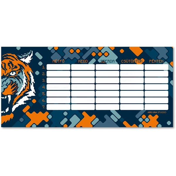 Ars Una Roar of the Tiger 1 lapos órarend (50490059)
