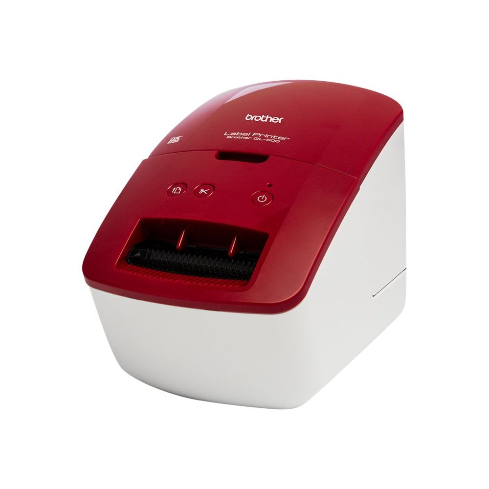 Brother QL-600R címkenyomtató Direkt termál 300 x 600 DPI 71 mm/sec Vezetékes DK (QL600RXX1)