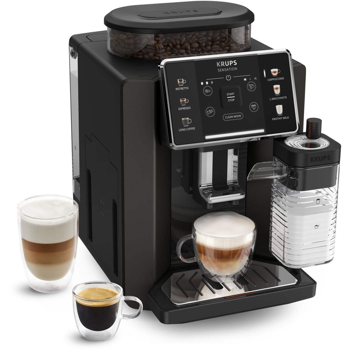 KRUPS EA912910 Sensation Milk Pepite (EA912910)