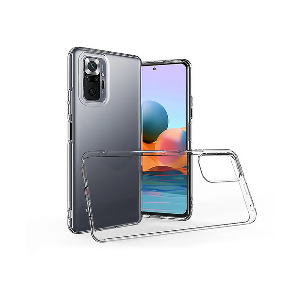 Xiaomi Redmi Note 10 Pro/10 Pro Max szilikon hátlap - Clear Case - átlátszó