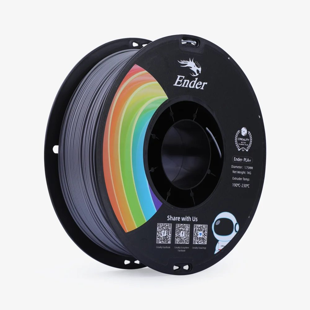 Creality Ender Filament PLA+ 1.75mm 1kg - Szürke (3301010308)