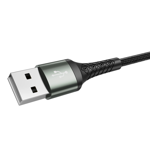 Jellico USB-C kábel 3,1A 1 m, fekete (B10)