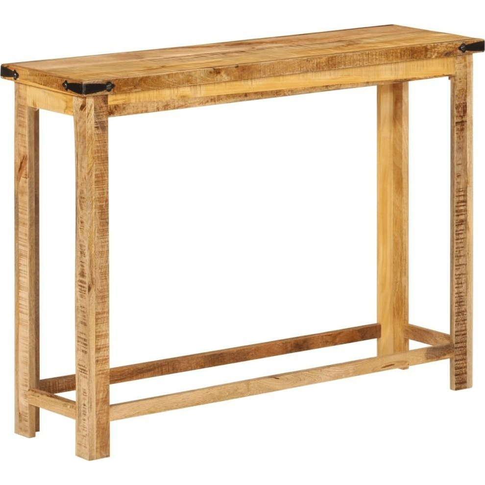 tömör mangófa tálalóasztal 100 x 30 x 75 cm (372719 VidaXL)