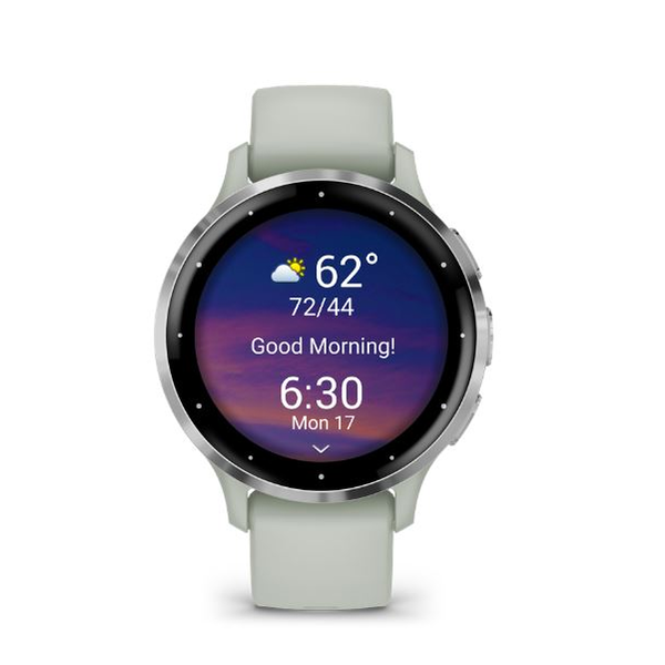 Chytré Hodinky Garmin Venu 3S stříbrné