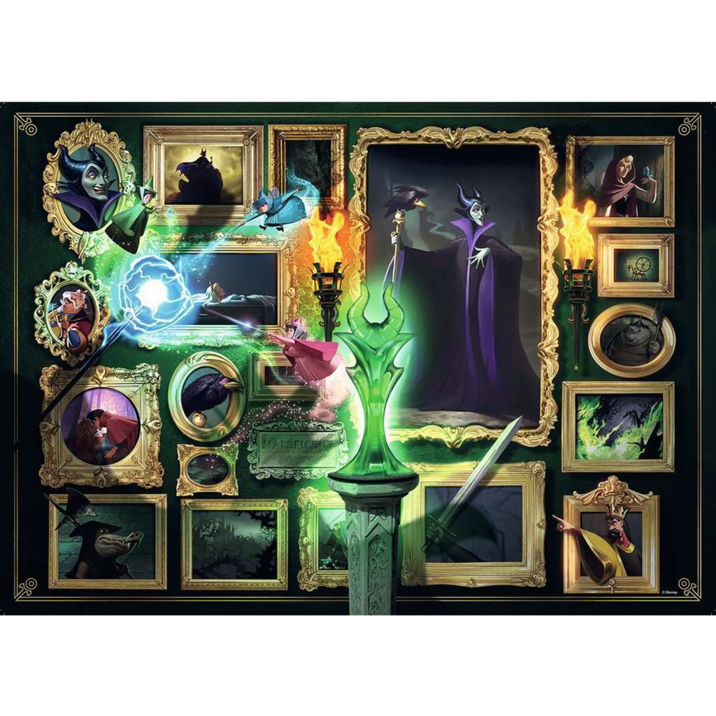 Ravensburger Villainous Csipkerózsika - 1000 darabos puzzle (15025)