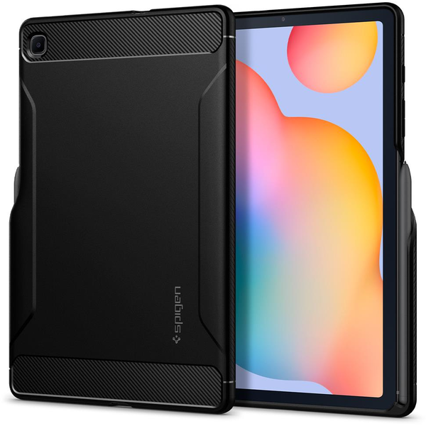 Spigen Rugged Armor Black Samsung Galaxy Tab S6 Lite