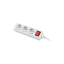 Lanberg PS1-03E-0150-W 3-as túlfeszültség védő - elosztó 1.5m