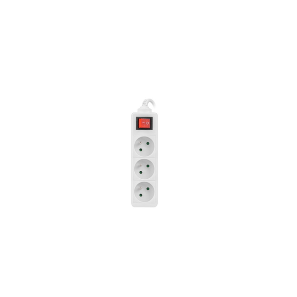 Lanberg PS1-03E-0150-W 3-as túlfeszültség védő - elosztó 1.5m