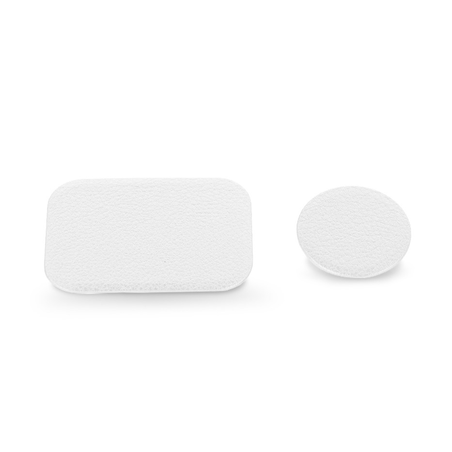Plechy pre magnetický držiak kožené biele č. 440950 (PT-6016)