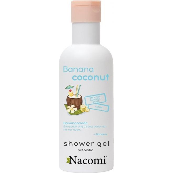 Nacomi Gel De Ducha Banana And Coconut 300 Ml