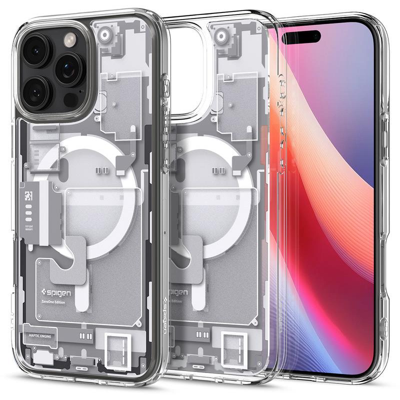 Spigen Ultra Hybrid MagSafe Zero One White iPhone 16 Pro Max tok (ACS08005)