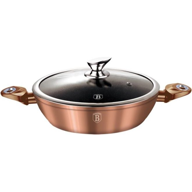 BerlingerHaus BH/1519N Metallic Line Rose Gold Edition Lábas - Kovácsolt Alumínium, Rose Gold (BH/1519)