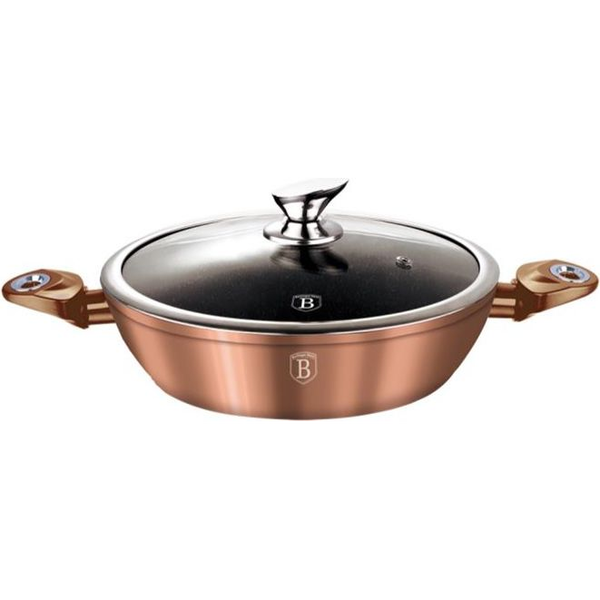 BerlingerHaus BH/1519N Metallic Line Rose Gold Edition Lábas - Kovácsolt Alumínium, Rose Gold