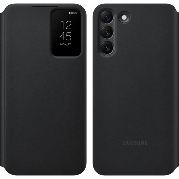 EF-ZS906CBE Samsung Clear View Cover pro Galaxy S22+ černý