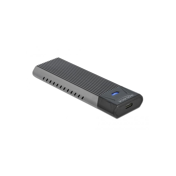DELOCK Ext USB Typ-C Combo Gehäuse M.2 NVMe PCIe SATA SSD wf