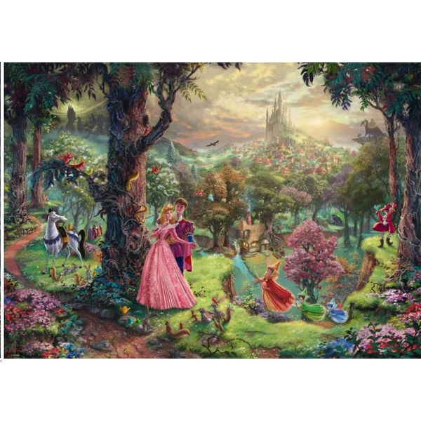 Schmidt Disney Csipkerózsika, 1000 db-os puzzle (59474, 17484-184)