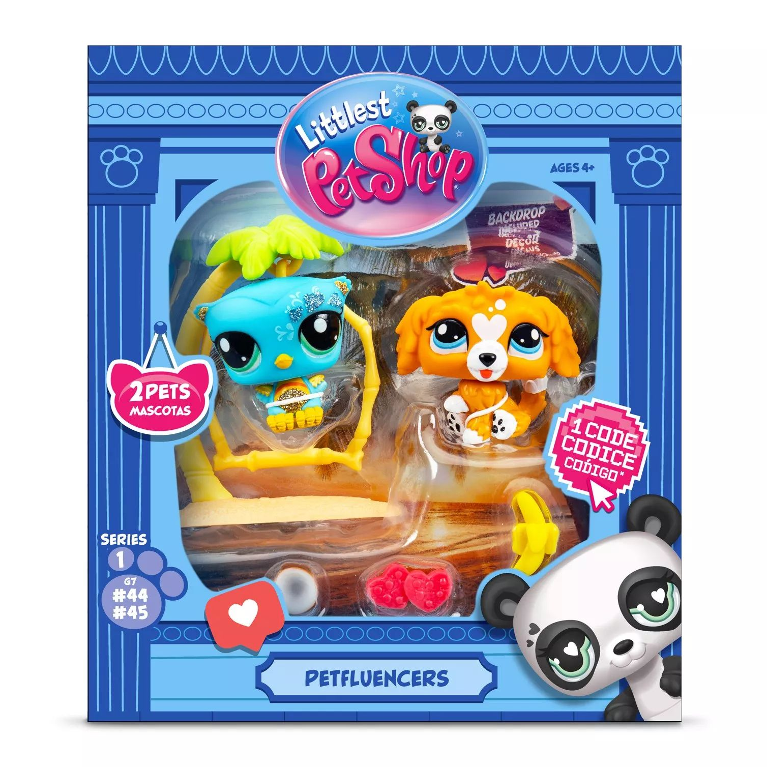 Littlest Pet Shop Petfluencer szett - Édes naplemente - 2 darabos (LPS00560)