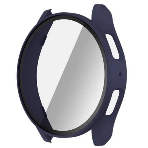 Gigapack Samsung Galaxy Watch 7 eSIM 44mm (SM-L315) műanyag sötétkék védőkeret és kijelzővédő üveg (GP-162690)