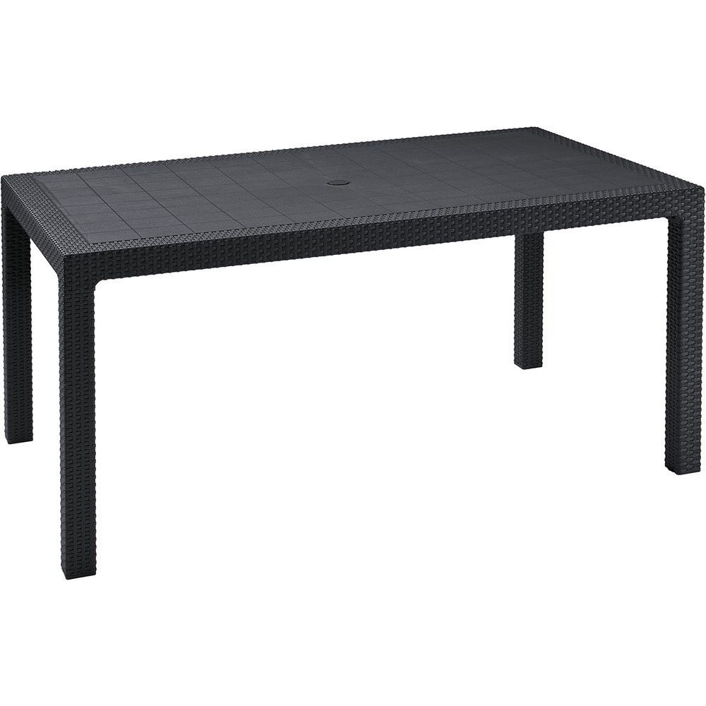 ALLIBERT MELODY kerti asztal, grafit (193305)