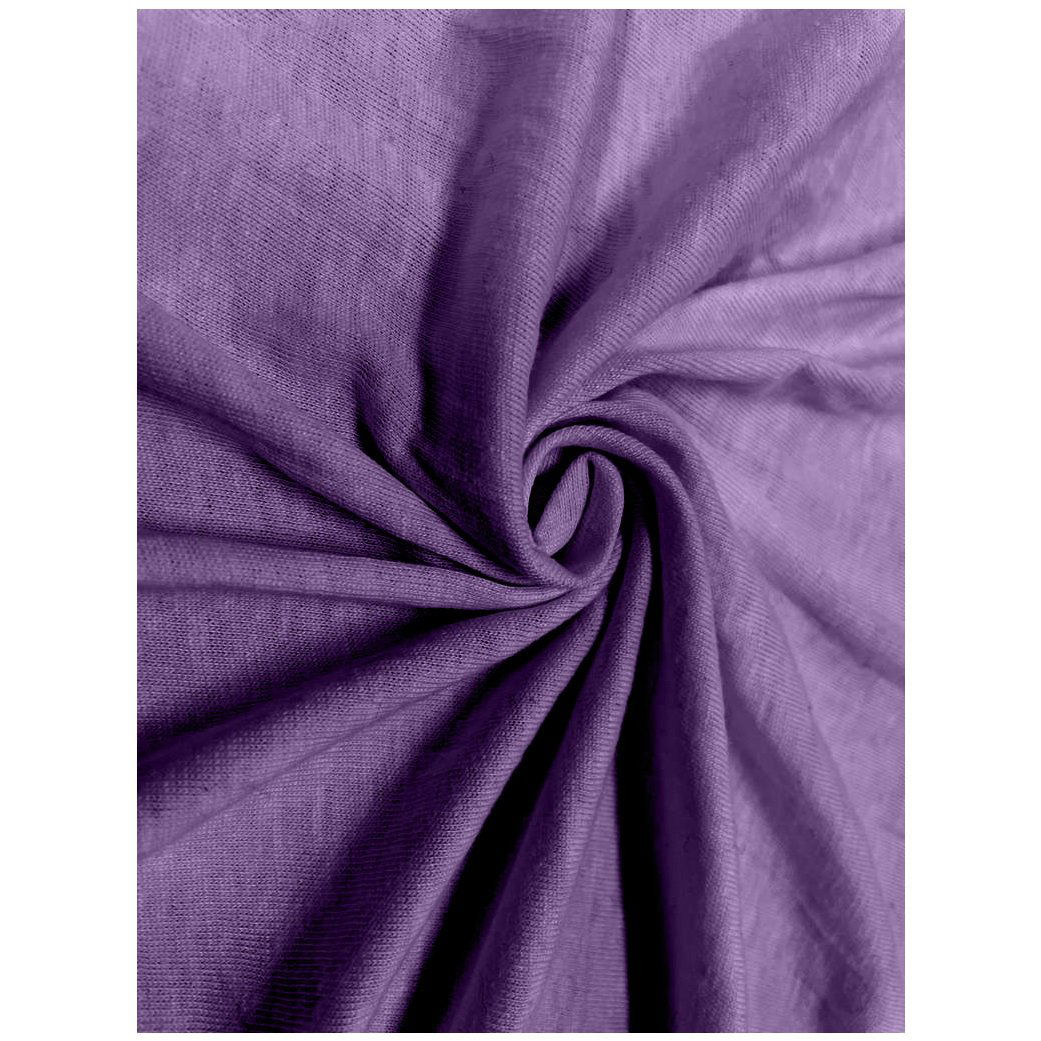 Kaptan Sheet Jersey TOP 90 × 200 cm, dark purple (5693216453-010)