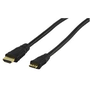 Високоскоростен мини HDMI ™ кабел MKTECH-Goobay, серия 1.4 с Ethernet, 1.5 м, HDMI ™ мъжки (тип A) към мини HDMI ™ мъжки (тип C), черен