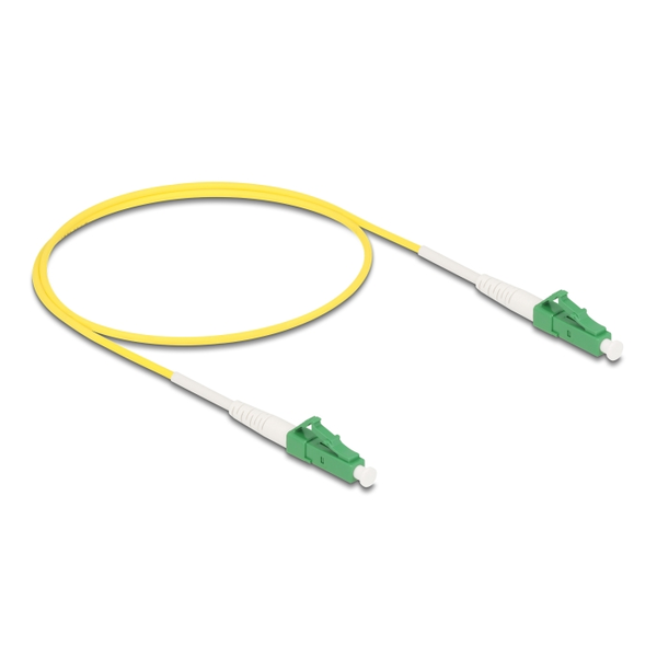 Delock Kábel, optikai szálas LC-APC > LC-APC Simplex egyszeres OS2, 0,5 m (83219)