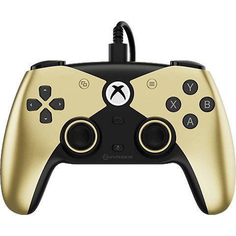 Hyperkin Competitor Xbox Series|One/Windows 11|10 arany Xbox liszenszelt vezetékes kontroller
