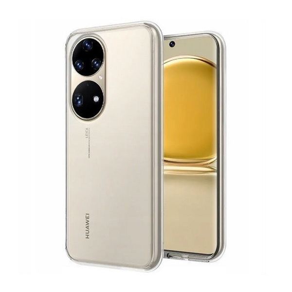 Szilikon telefonvédő (ultravékony) ÁTLÁTSZÓ [Huawei P50 Pro] (5996591160269)