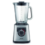 Блендер Tefal BL811D38, 1200 W, Бутон за управление на скоростта, 6 премахващи се остриета, Стъклен термоустойчив съд, 3 програми, Иноксово тяло, Шпатула, Inox