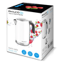Чайник Philco PHWK 1721, 2200 W, 1.7 l, миещ се филтър, бял