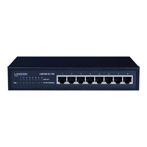 Lancom GS-1108 8 Portos Ethernet Switch (61457)