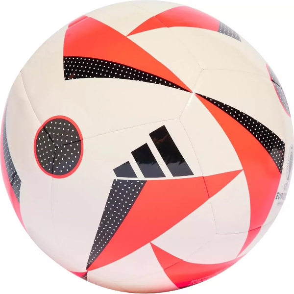 Adidas EURO24 Club Edzőlabda - 5-ös Méret, Fehér/Piros