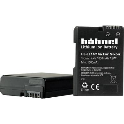 Kamera akku Hähnel Megfelelő eredeti akku EN-EL14, EN-EL14a 7.4 V 1050 mAh HL-EL14a (10002024)