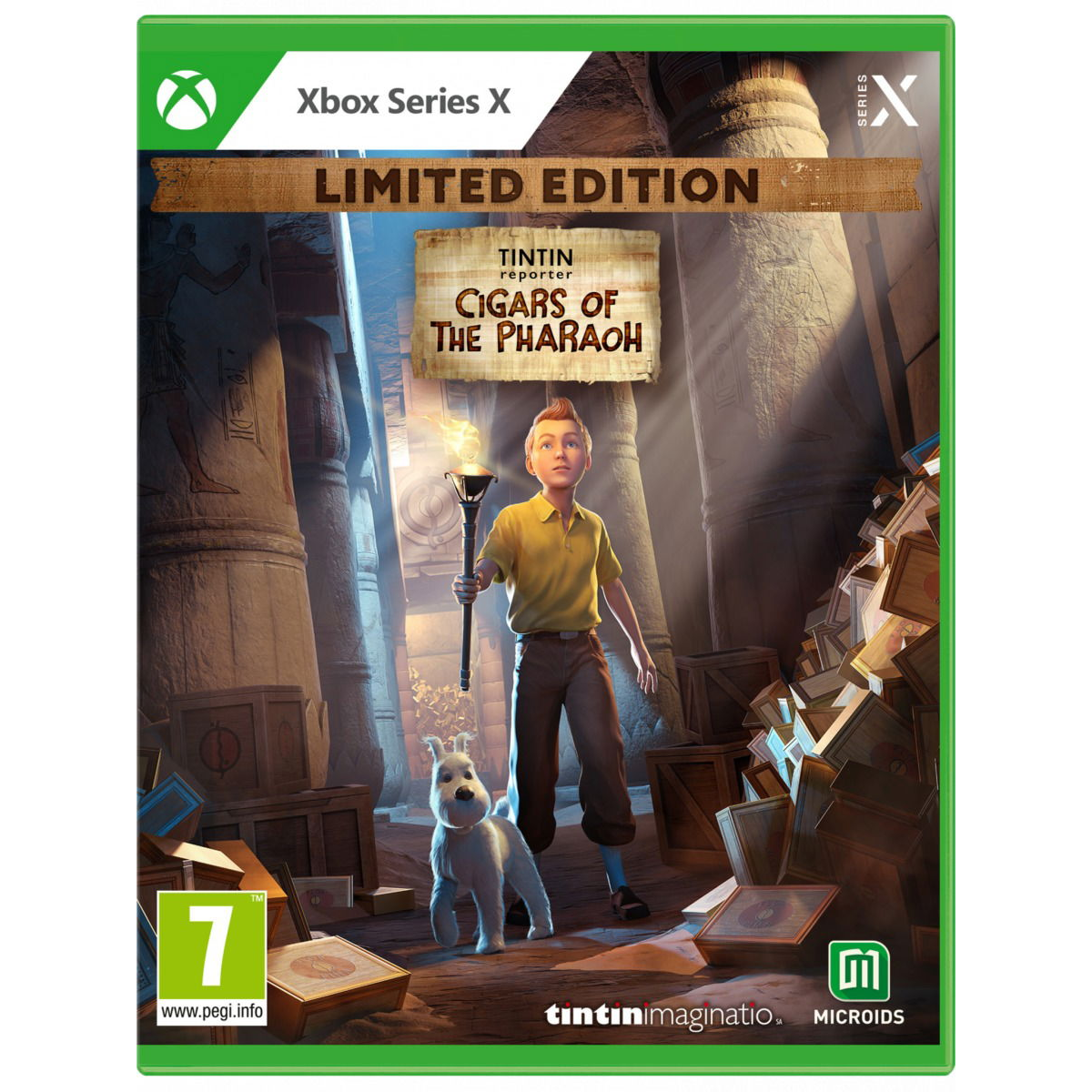 Tintin Reporter: Cigars of the Pharaoh - Xbox (PC - Dobozos játék)