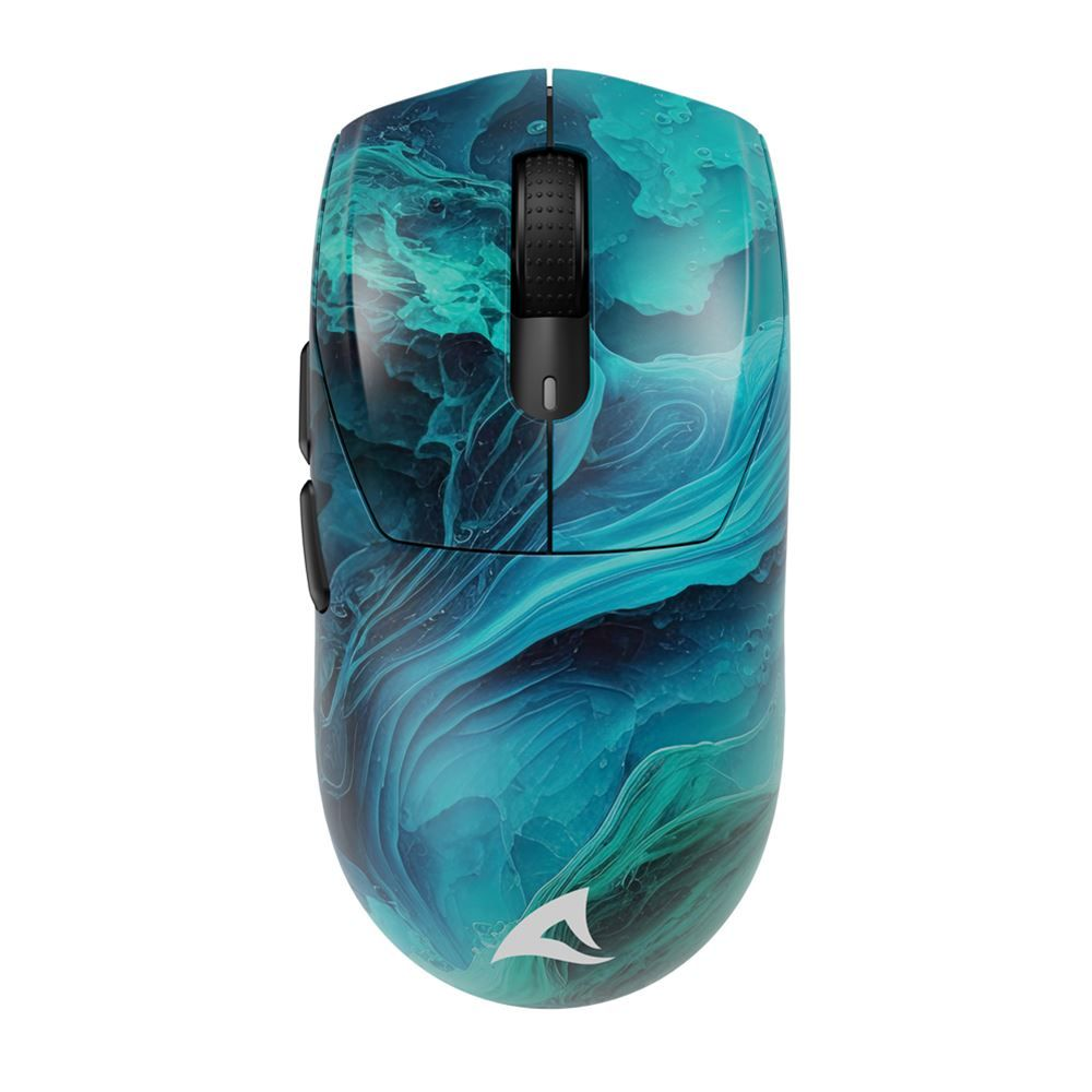 Мишка Sharkoon SKILLER SGM25W Ocean (trkis/blau) — 4044951044238, син