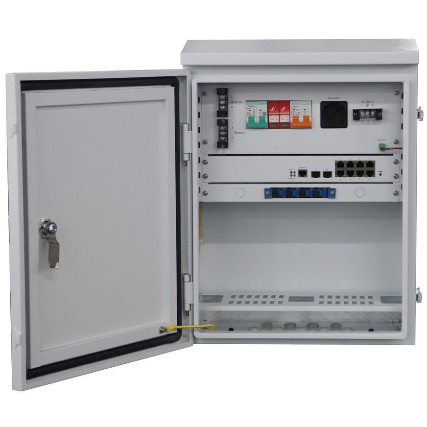 Мрежов суич Ernitec ELECTRA-M10-OUTDOOR-SOLAR