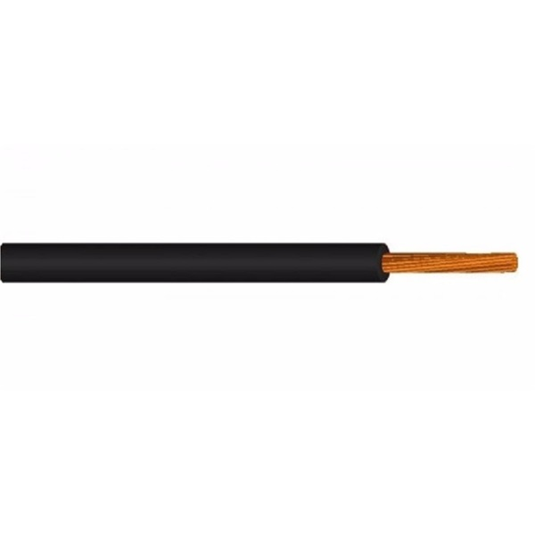 H07V-K 1x1,5 mm2 100m Mkh fekete sodrott vezeték (MKH-CU 1,5 FEKETE)