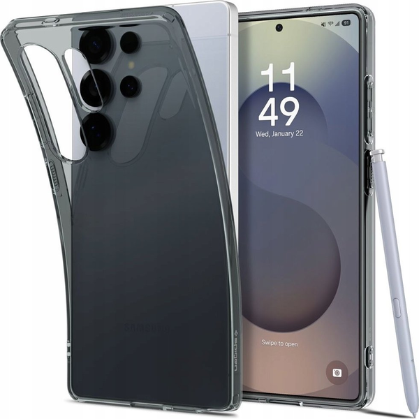 Carcasa Spigen Liquid Crystal compatibila cu Samsung Galaxy S25 Ultra Space Crystal