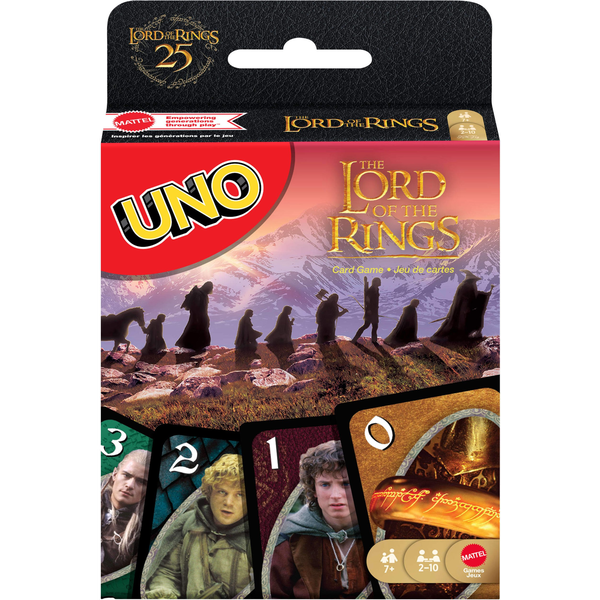 Mattel Games UNO The Lord of the Rings Carta da gioco Sostituzione