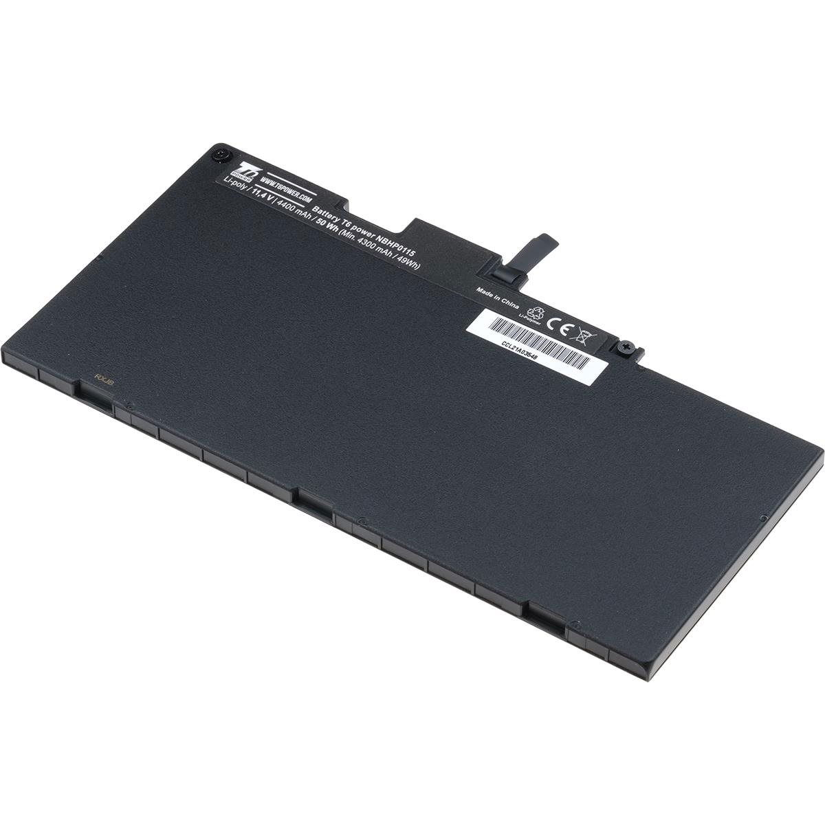 T6 Power for Hewlett Packard CS03, Li-Poly, 11.4 V, 4400 mAh (50 Wh), black (NBHP0115_v112518)