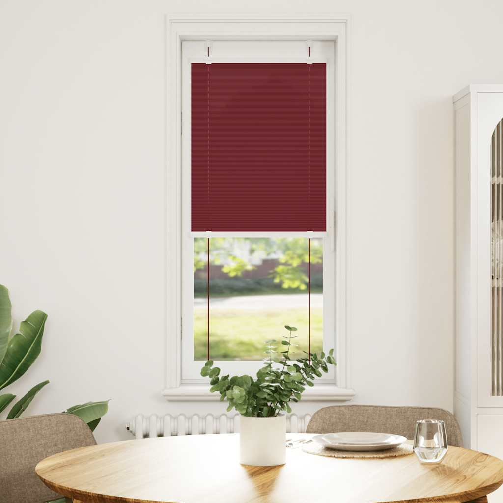 pliszírozott redőny Bordeaux piros 45x100 cm Szövetszélesség (4015217)