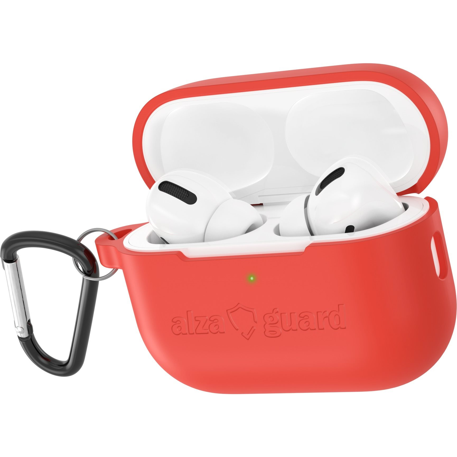 AlzaGuard Skinny AirPods Pro 2 piros szilikon tok (AGD-ACSS4R)