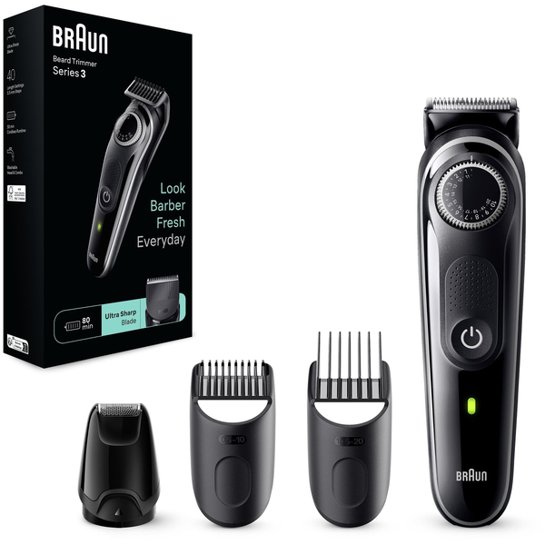 Braun Series 3 BT3440 Тример за брада, черен