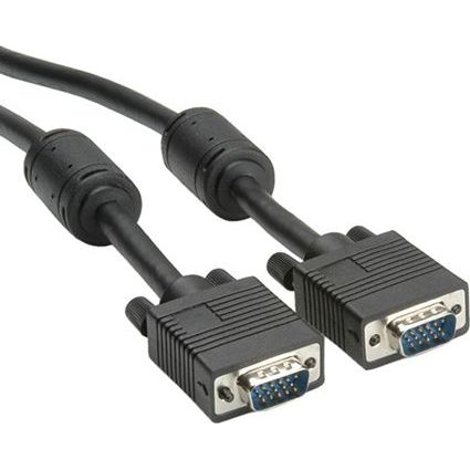 ROLINE Monitor-Kabel mit Ferritkern + DDC HD15 ST-ST 15m