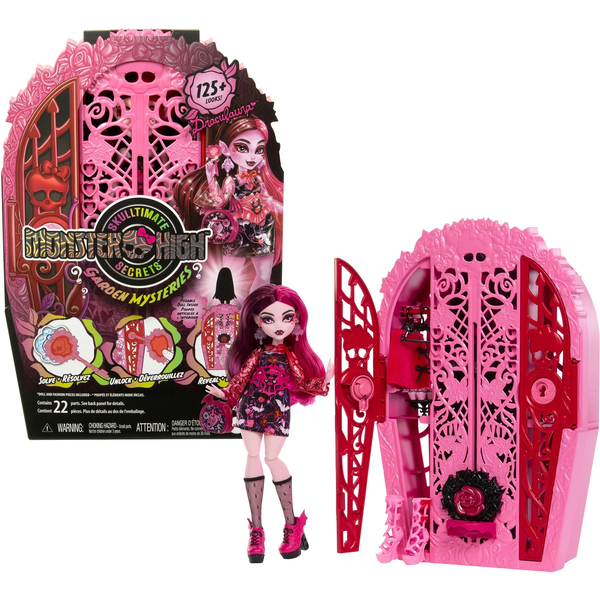 Mattel Monster High Skulltimate Secrets Garden Mysteries Draculaura baba