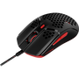 HyperX Pulsefire Haste Vezetékes Gaming Egér - Fekete/Piros (Csomagolássérült)