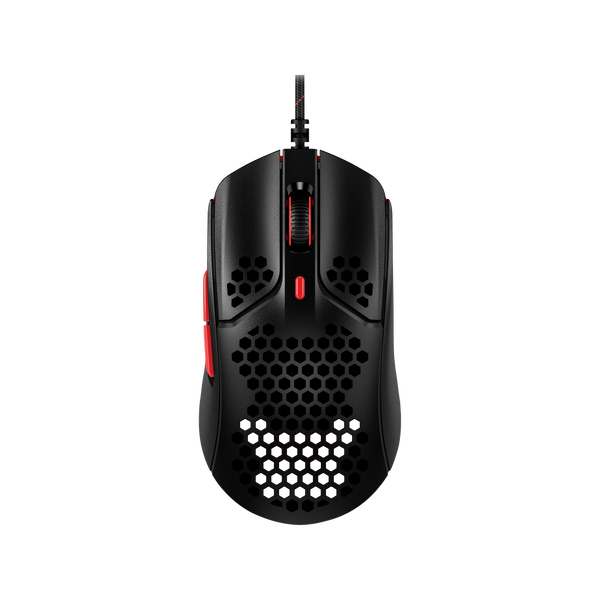HyperX Pulsefire Haste Vezetékes Gaming Egér - Fekete/Piros (Csomagolássérült)